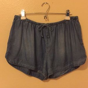 Mossimo Blue (Jean-like) Shorts, Size Large